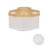 360Degree Rotating Pen Holder Desk Accessories Large Capacity Pencil Storage Box Desktop Organizer School Office Stationery