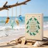 Collectible Bird Figurines for New Year Sea Glass Advent Calendars 2026, 24 Days Christmas Countdown Calendar with Educational Collection Science