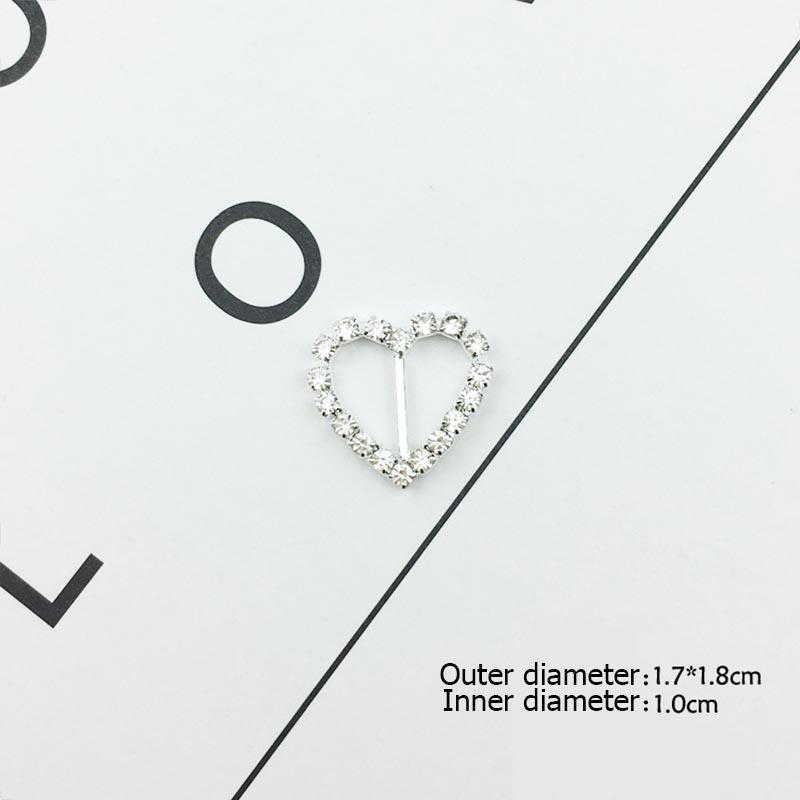 

10 шт./компл. различных пряжек со стразами, аксессуары для волос, пряжка со стразами, сделай сам, ручной бант, аксессуары для волос, украшение для свадебных приглашений 5#