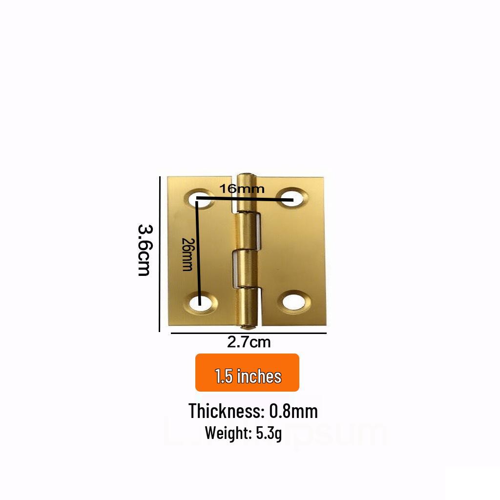 Stainless Steel Folding Casement Hinge for Doors, Windows, Wooden Boxes & Luggage (1-4 inches)