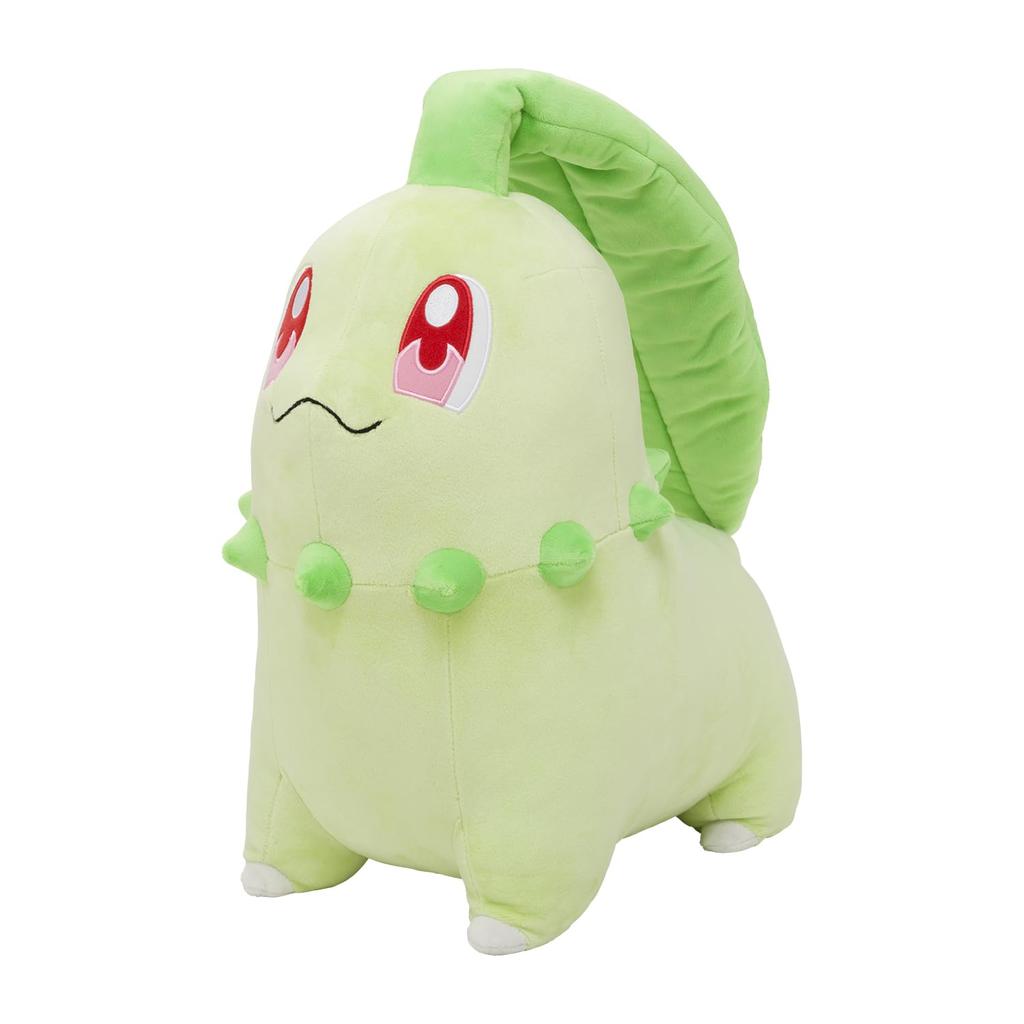 Pokémon Center Original Plush Toy Life-Size Chikorita