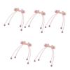 Ornamental Textile Cordwork for Traditional Dressmaking, Chinese Style Fabric Trim with Long Drape Detail for Apparel Use