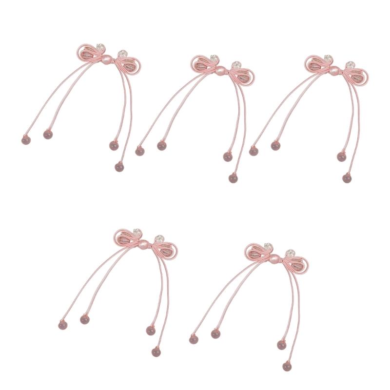 Ornamental Textile Cordwork for Traditional Dressmaking, Chinese Style Fabric Trim with Long Drape Detail for Apparel Use