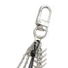 1/2/3Pcs Alloy Fishbone Keychain Pendant Tassel Rope Design Lightweight Key Chain Backpacks Cars Key Organizer Accessories