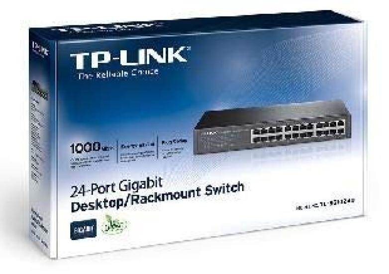 Switching Hub 24 Port Metal Housing Gigabit 5 Year Warranty TP-Link TL-SG1024D 10/100/1000Mbps