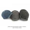 British Style Denim Octagonal Cap Men Women Beret Solid Color Retro Painter's Cap Newsboy Cap