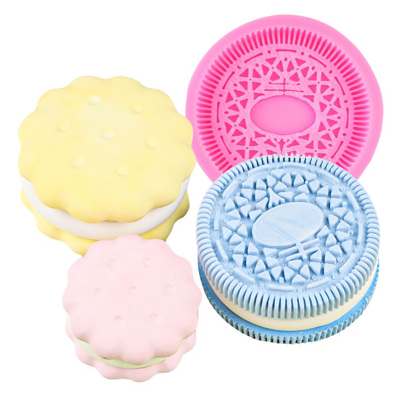 Stampo per Biscotti Sandwich Cartoon in Silicone