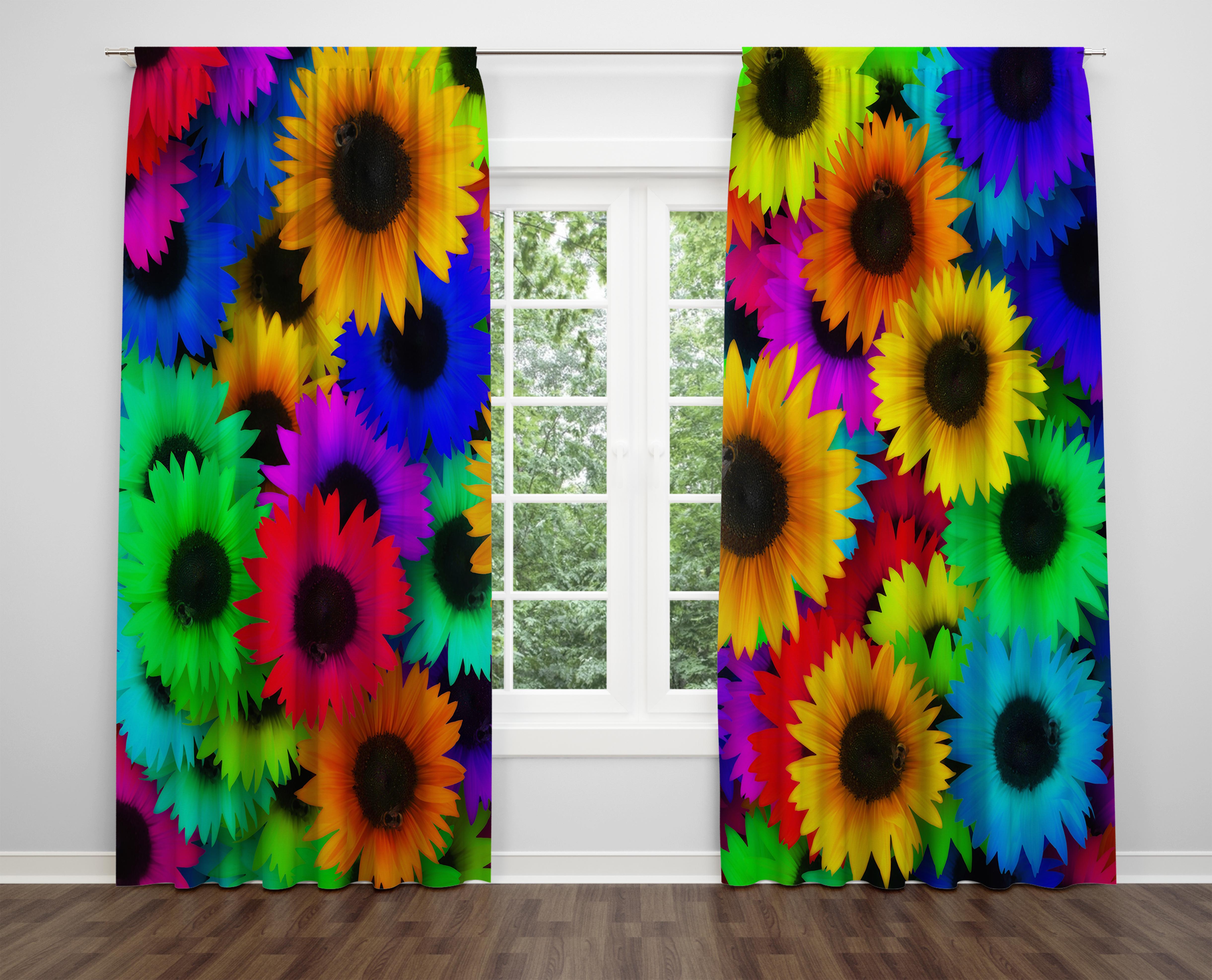 

Декоративний дизайн, високоякісна бавовняна тканина, ви можете вибрати одну або подвійну фіранку з крила 1 piece різнокольоровий