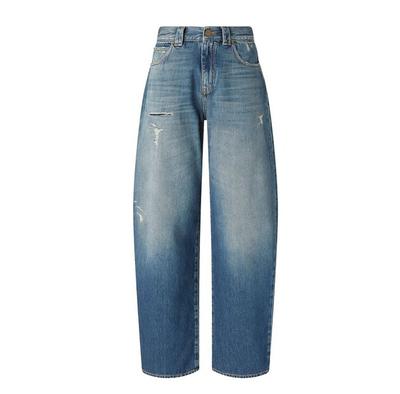 Eloise Egg Ocean Wave Denim Jeans