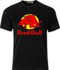 Bad Bull Funny Humour D.T.F Full Colour  T Shirt Mens Womens Tees Top