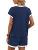 European & American Casual Women's Short Sleeve Shorts Set (2026 Edition)