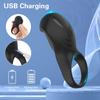 Cock Ring Penis Ring APP Control Vibrating for Men Ejaculation Delay Chastity Cage Stimulator Massager Adult Sex Toy for Couples