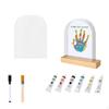 Familien-Handabdruck-Rahmen-Set DIY Personalisierte Geschenk-Transparente Erinnerungsstück für