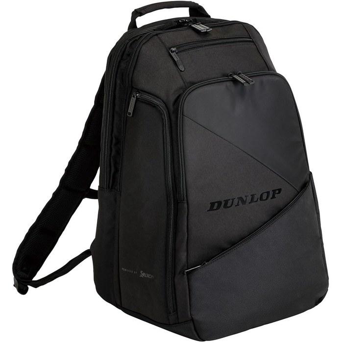 DUNLOP Tennis Backpack PRO LINE (Holds 2 Rackets) Black DTC2482 34x23x50cm
