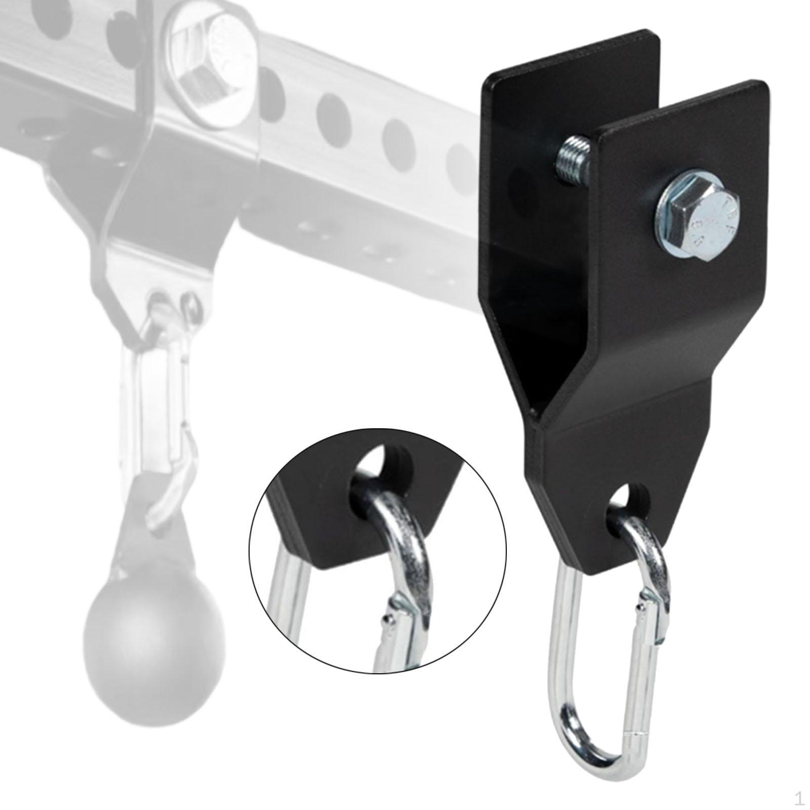 Squat Rack Attachments Resistance Band Accessories for Home Gym,Upgrade Heavy Duty Steel Hook