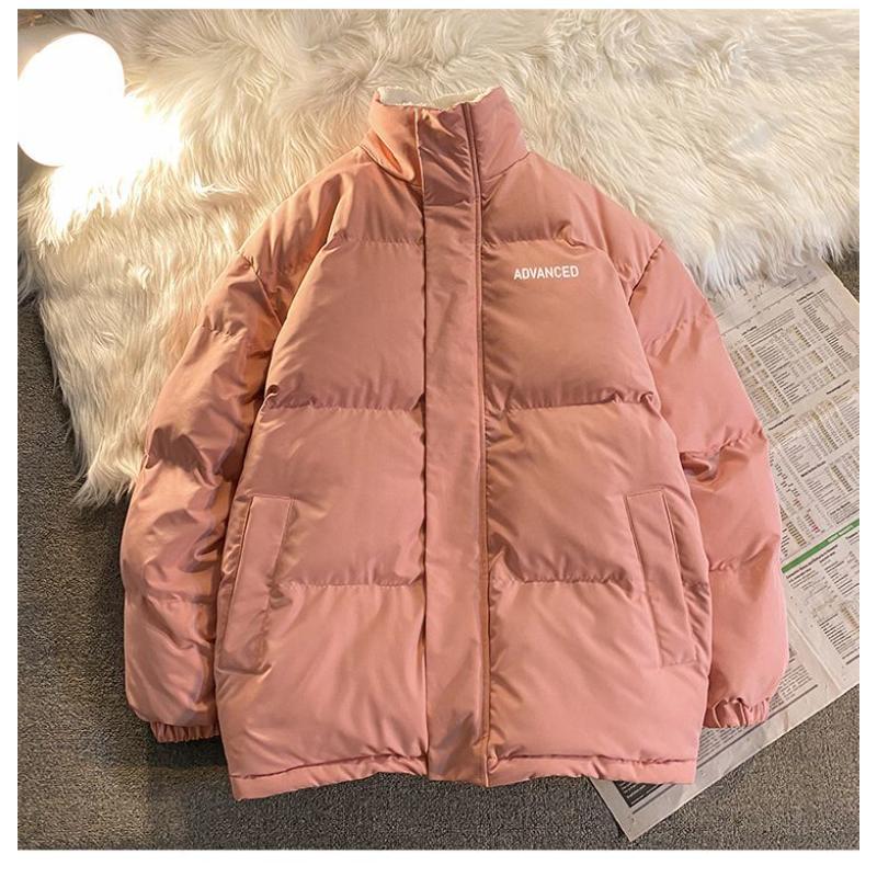 

Короткая новая хлопковая куртка мех ягненка плюс бархат маленькая утолщенная тепловая S розовый