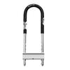 U-Lock Glass Door Lock for Sliding Double Doors - Long, U-Shaped Design for Outdoor Use
