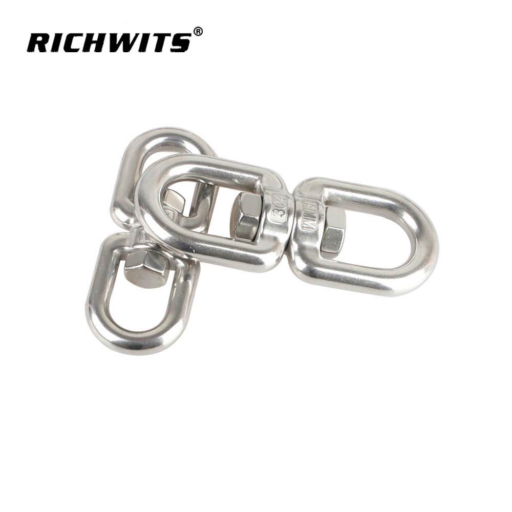 Universal Stainless Steel Swivel Chain Buckle for Dog Leash 304/316