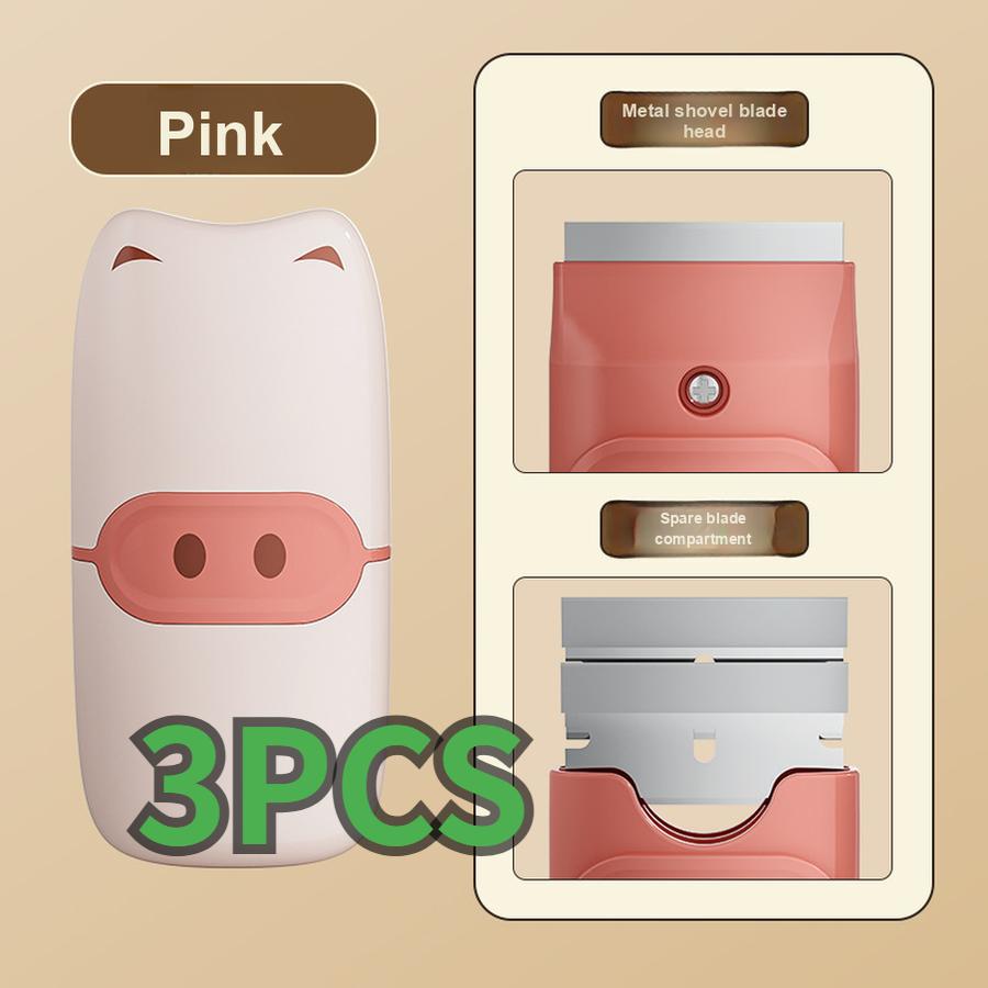 3 pcs Kitchen Scoop Scraper - Convenient Small Scoop Cleaning Gadget Multi-functional Cleaning Tool for Stain Removal and Glue