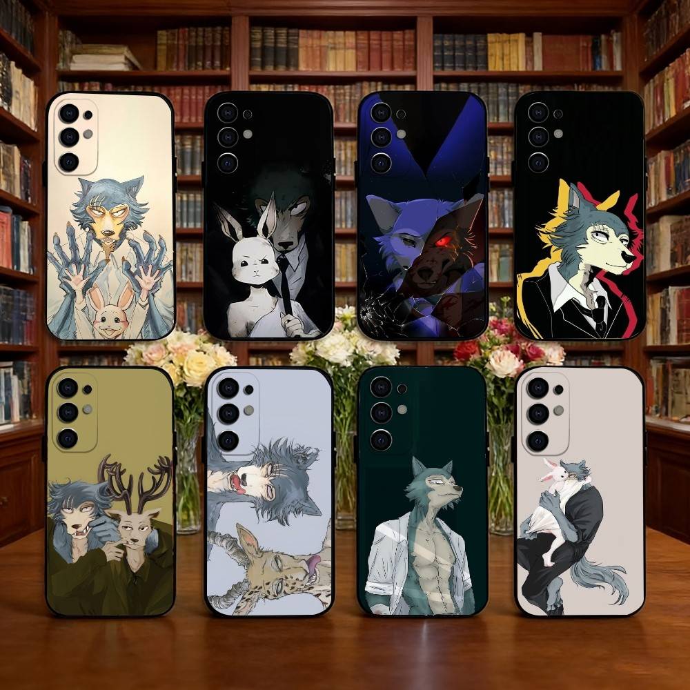 Manga B-Beastars Phone Case For Samsung S25,S24,S21,S22,S23,S30,Ultra,S20,Plus,Fe,Lite,Note,10,Black Cover