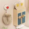 Pack of 10 Bathroom Suction Cup Hooks Rustproof Suction Hooks Foldable Hangers For Easy Hanging In Wet Area