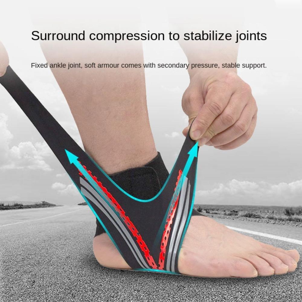 

Эластичная компрессионная повязка на лодыжку, нейлоновая ткань OK, повязка на растяжение связок, спортивные повязки для ног, унисекс