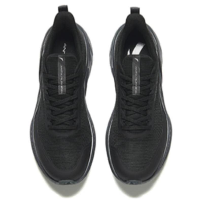 Anta A-Shock Yastıklamalı Kaymaz Düşük Üst Günlük Koşu Ayakkabıları Erkek Temel Siyah Spor Ayakkabı 112435548-5