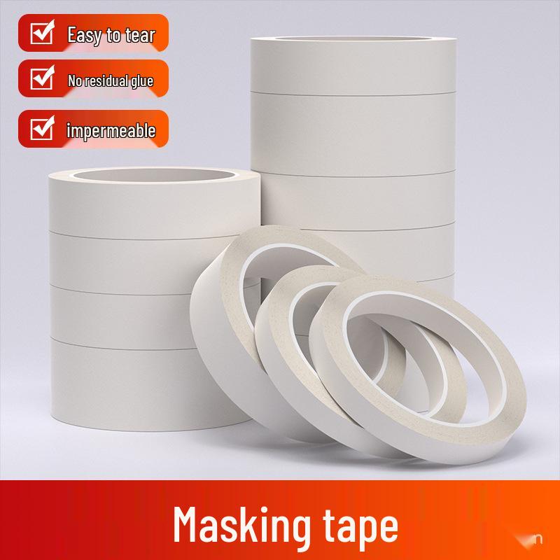 Pin Dou Aesthetic Washi Tape Box - Decorative Strong Adhesive, No Residue.