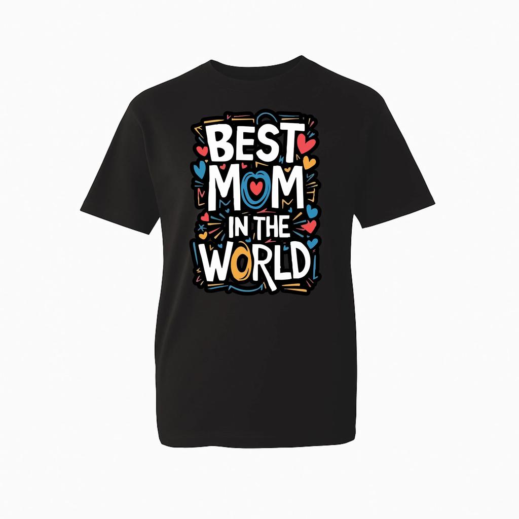 Summer Unisexs Tshirt Fashionable Trend Comfortable And Casual Colorful Mothers Day Tshirt Vibrant Mama Birthday Gift