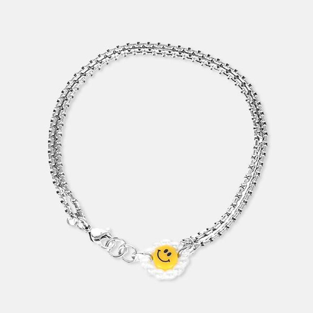 

Bracelet 2COLOR Couple Unisex Pearl Accessory 660ZIDA