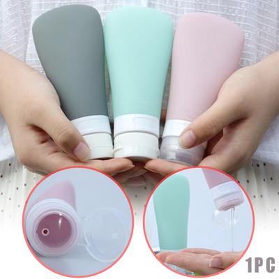 Leak Proof Silicone Travel Bottles Set    Approved Refillable Squeeza