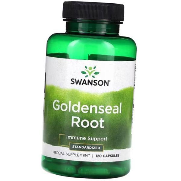 

Желтокорень экстракт, Goldenseal Root, Swanson 120капс (71280362) 120caps