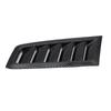 Bilmotorhuvens Luftutsläpp Ventilkåpa Kolfiber Ventilkåpa Trim för Ford Focus RS MK2 Biltillbehör-M53K