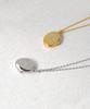 Code.H (Silver 925) Oval Frame Necklace