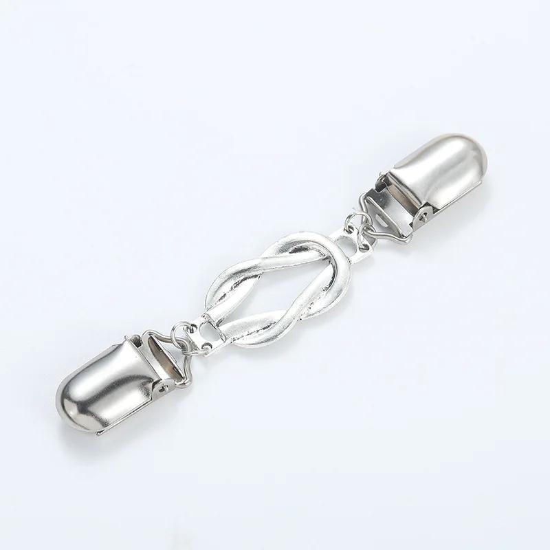 2 pcs of clothes clip brooch clip vintage clothing sweater cardigan shawl dress brooch clip shirt clip girl ladies