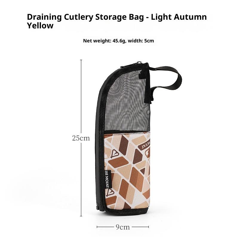 Camping Tableware Storage Bag Portable and Waterproof for Outdoor Cookouts