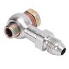 4AN to 1 8in NPT Banjo Bolt Stainless Steel Strong Load Bearing Secure Connection Banjo Adapter Connector Kit