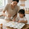12 Cavity Silicone Baking Molds Non-Stick Cupcake Molds New Pudding Mould  for  Dessert Baking