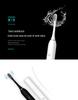 Rechargeable Ultrasonic Electric Toothbrush for Adults & Kids - Soft Bristle, Six Speeds