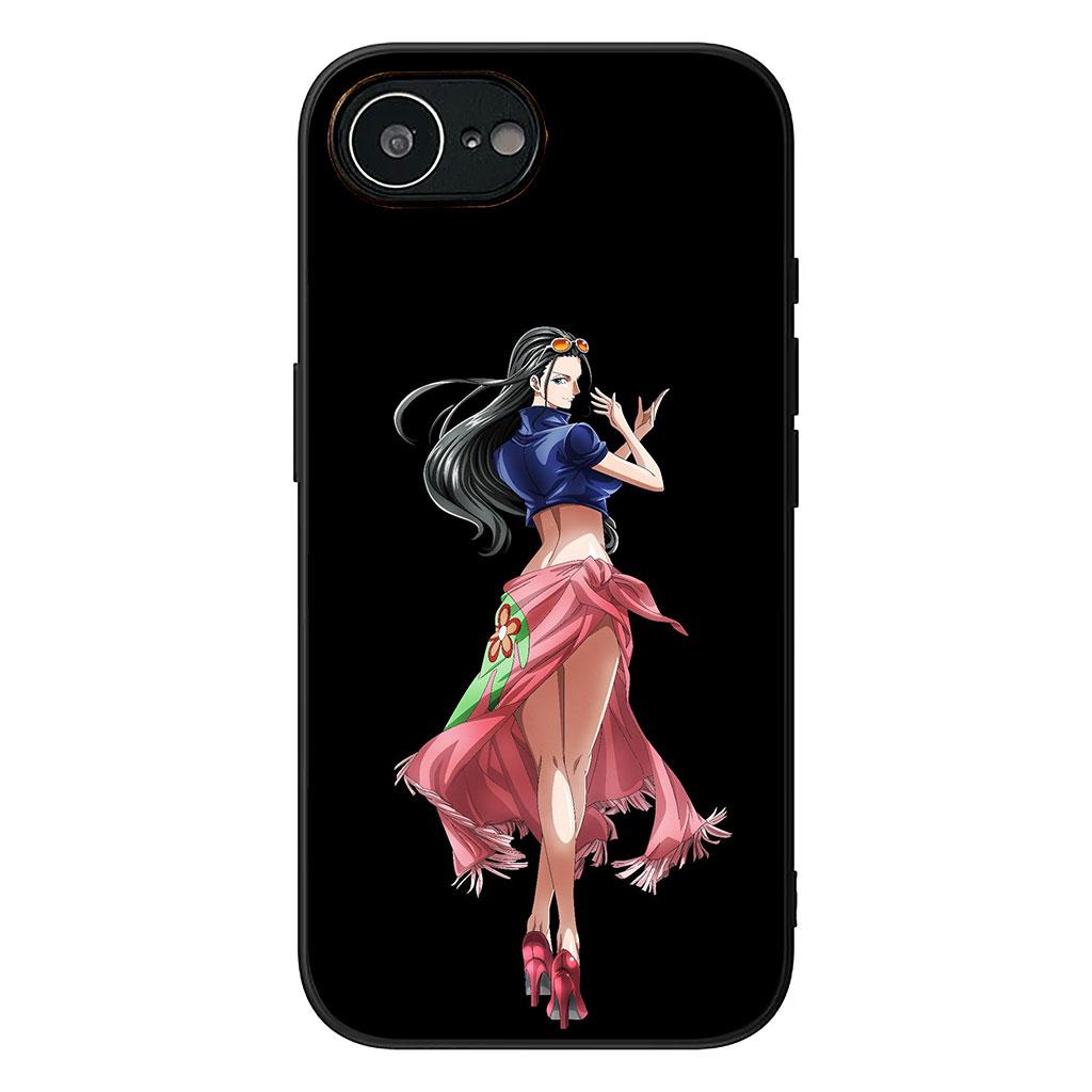 Cover for Apple iPhone 17 16 Plus 13 12 Pro Max Mini X XR ProMax 16E 15+ 16Plus Air Phone Case Zoro One Pieces Luffy Nico Robin