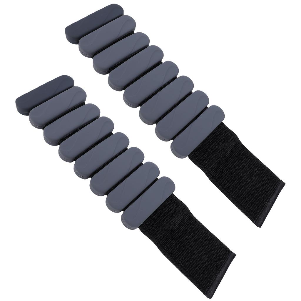 2 Stück 1 Pfund Magnetische Handgelenkgewichte Verstellbar Sport Training Fitness Training Tragbare Knöchel Handgelenkgewichte Schwarz
