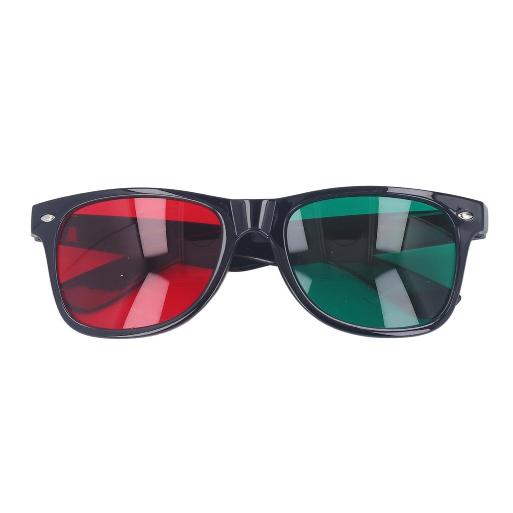 Färgblind Pokerkort Röd Grön Färg Glasögon Synkorrigerande Amblyopi Träningskort för Barn