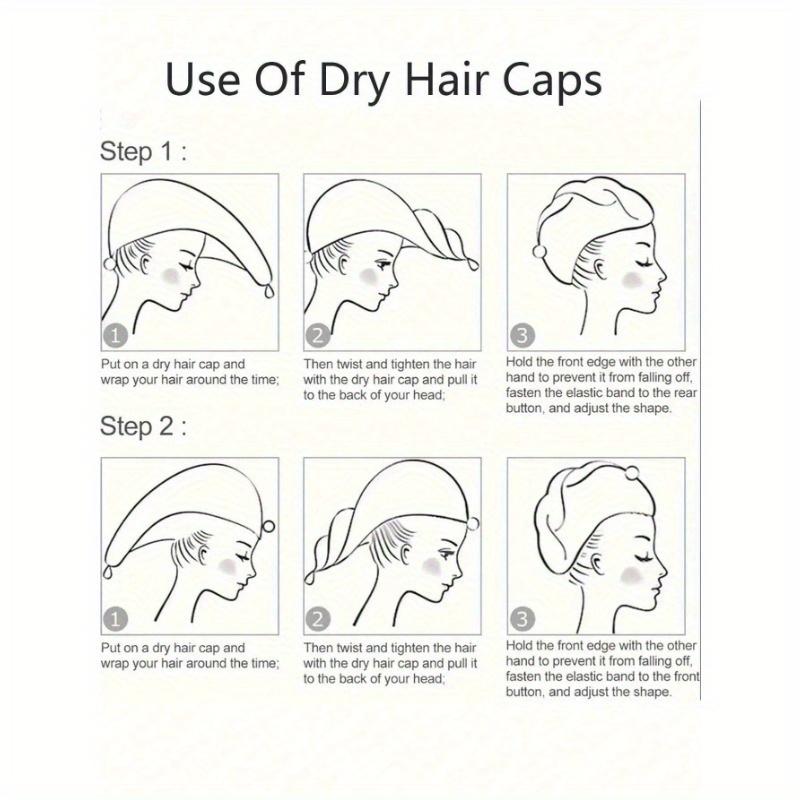 1pcs Microfiber Hair Towel Wrap For Women Anti Frizz, Super Absorbent Quick Dry Hair Turban For Drying Curly Long Thick Hair,Wet Hair Towel Wrap