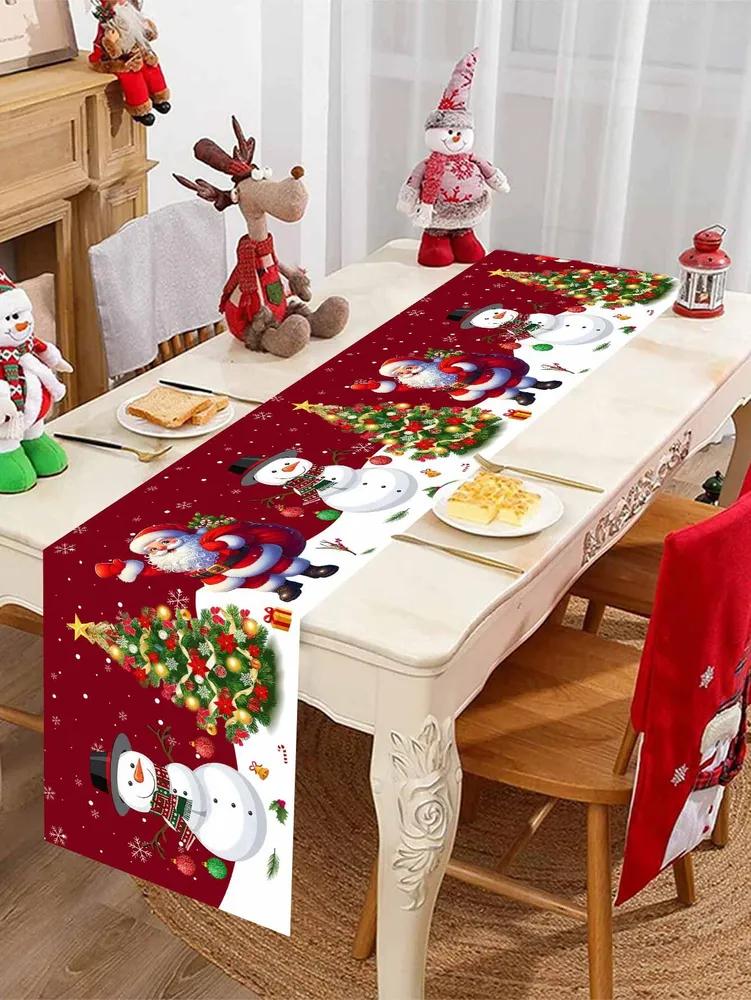 Table track 35x180 cm polyester anti-slip coating multi-colored