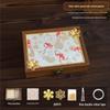 Song Brocade Jewelry Box DIY Kit: Handmade Solid Wood, Chinese Retro Gift for Mother's Day