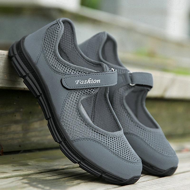 Damen Freizeitschuhe – Leichte Mesh-Sneaker Mit Stoßdämpfender Sohle Für Arbeit, Laufen & Alltag