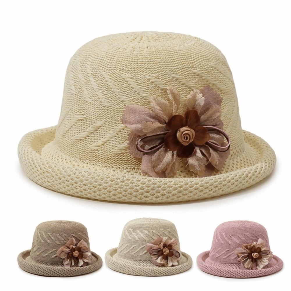 Korean Style Ladies' Top Hat Elegant Fisherman Hat Casual Bucket Hats For Women
