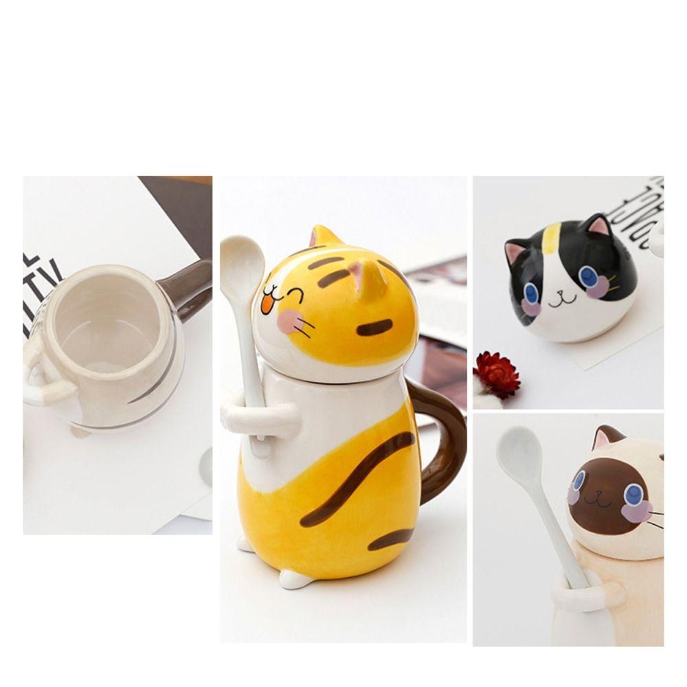 Cat Shaped Coffee Pots 6 Colors Milk Tea Cups New Coffeeware  Kitchen
