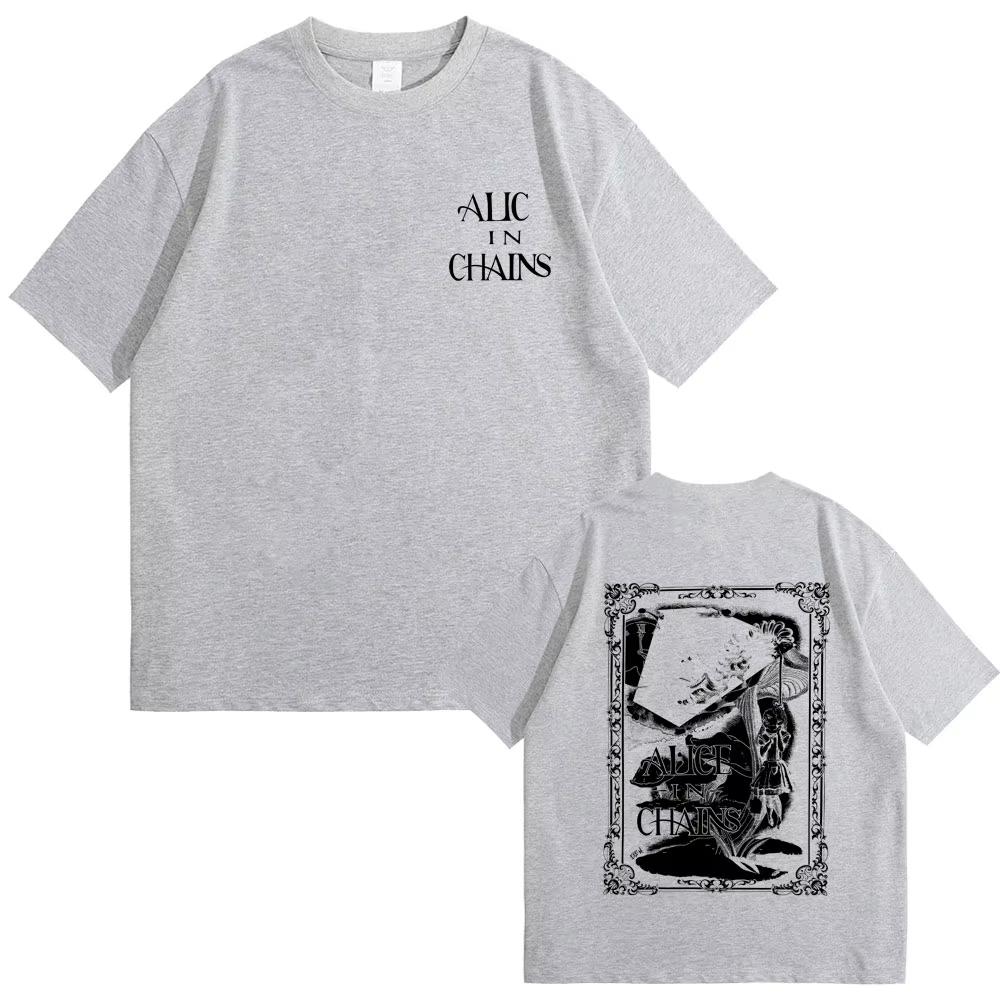 

Rock Band Alice in Chains Graphic T Shirts Men Women Retro Gothic Punk Tshirts Male Casual Harajuku Oversized Tees Streetwears 4XL