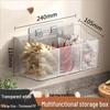 Xuanyong Transparent Wall-Mounted Storage Shelf (2-Pack)